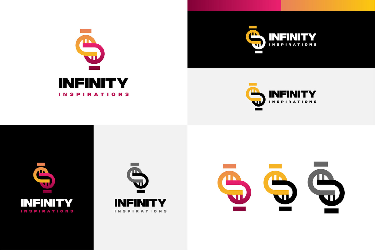 Set of Infinity Bulb Idea Logo, a Branding & Logo Template by Lucky Creative (Photo 3 of 5)