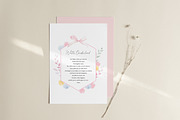Watercolor clipart-Winter Onederland, an Illustration by Beigetime (Thumbnail 2 of 8)