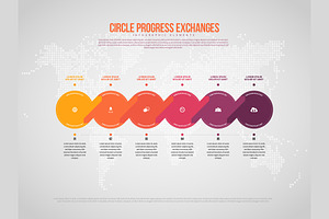 Circle Progress Exchanges, a Templates & Theme by h.utomo