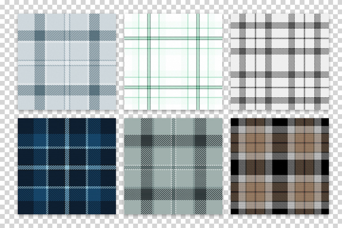 Asymmetric Tartan Digital Paper Set, a Pattern Graphic by Gfx Expert Team (Photo 3 of 3)