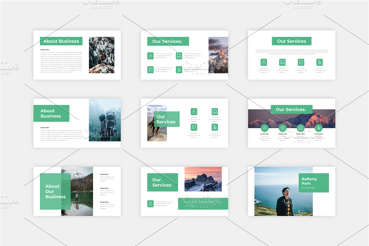 Company Pitch Deck Bundle, a Presentation Template by Artiveko (Photo 4 of 4)