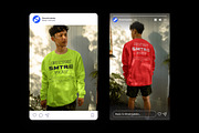 Sweatshirt Mockup, a Shirt Mockup by Simetrica Labs (Thumbnail 2 of 3)