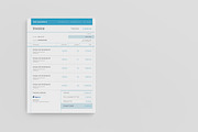 Simple Invoice, a Stationery Template by Adam Raber (Thumbnail 4 of 4)
