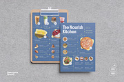 Cloud Kitchen Menu, a Stationery Template by Neermana (Thumbnail 1 of 4)