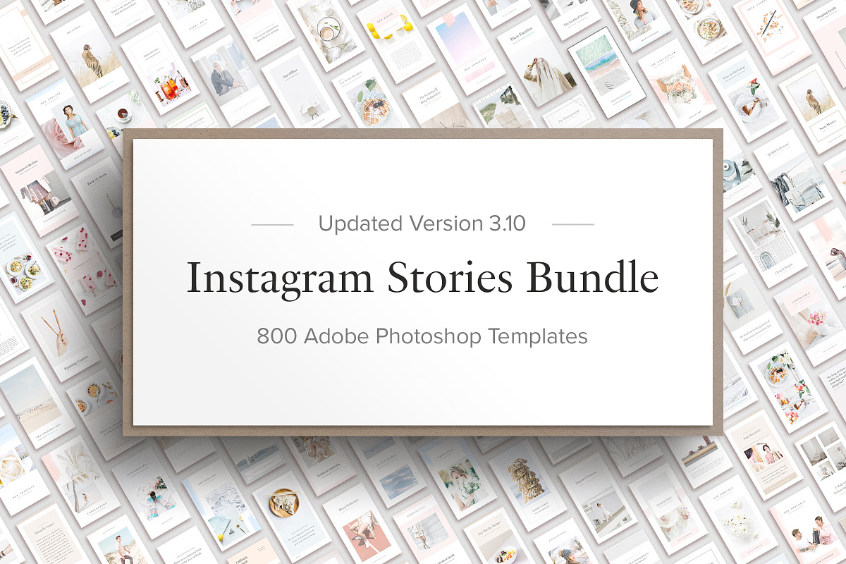 Instagram Stories Bundle, a Social Media Template by Ruben Stom (Photo 1 of 53)