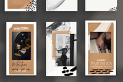 Paper Paint Instagram + Template, a Social Media Template by Comme Parisian (Thumbnail 4 of 5)