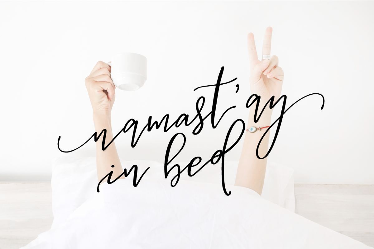 Besotted Modern Calligraphy Script, a Script Font by Inky Jar Design Studio (Photo 11 of 11)