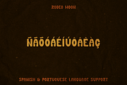 Rodeo Moon A Western Slab Serif Font, a Slab Serif Font by Lucky Bee Creative Studio (Thumbnail 6 of 8)