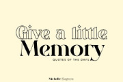 Michelle Elegante, a Serif Font by INKSUN™ (Thumbnail 3 of 10)