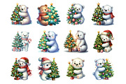 Snow Polar Bear Winter Animals, an Illustration by Design Market (Thumbnail 3 of 3)