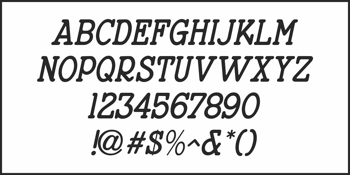 Nouveau Theme JNL, a Font by Jeff Levine Fonts (Photo 5 of 5)