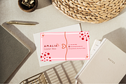 Cute Business Card Template, a Branding & Logo Template by Semantic Studio (Thumbnail 2 of 2)
