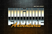 80s Text Effects Collection, a Layer Style Add-On by pixelbuddha.net (Thumbnail 12 of 15)