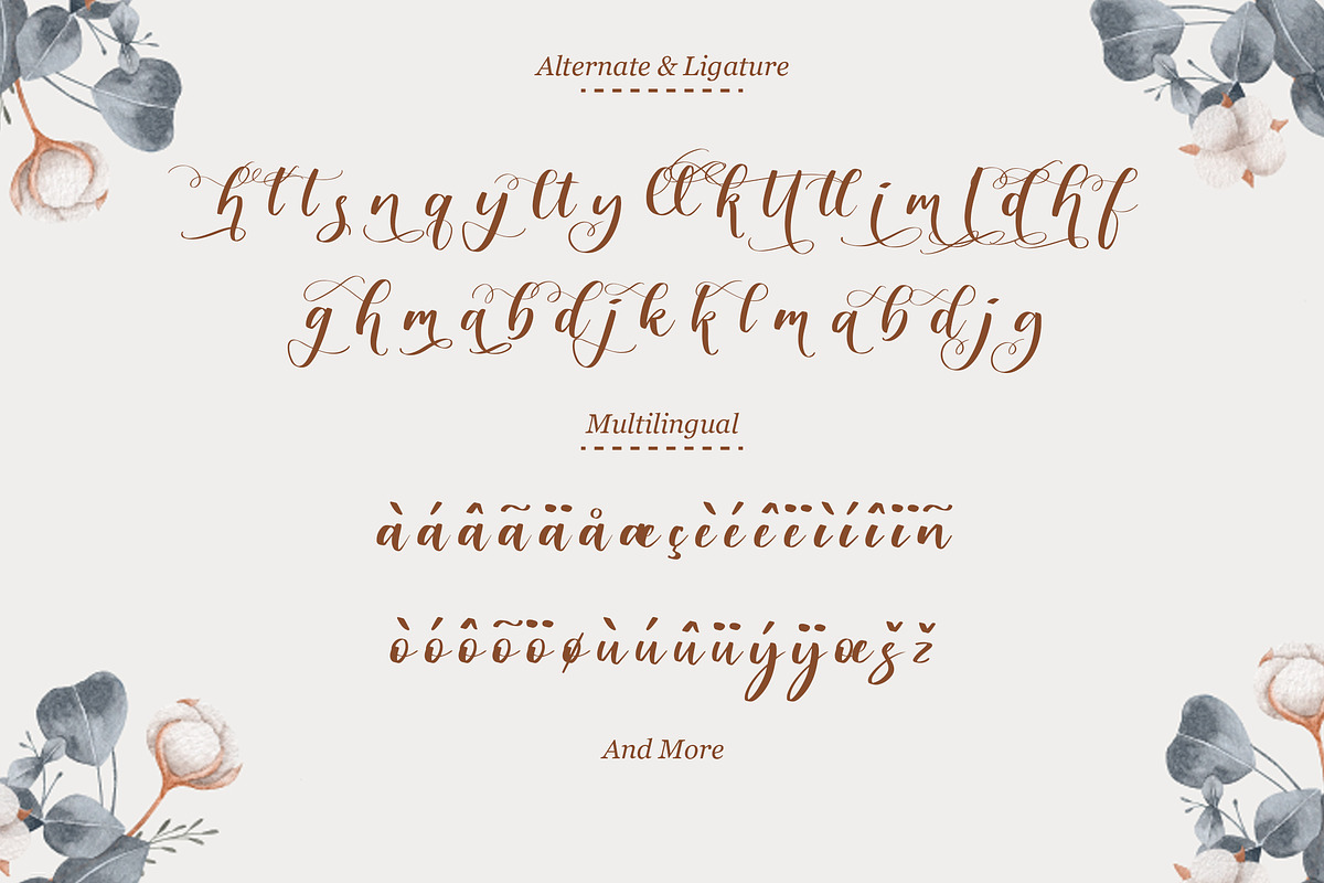 Adistyah Modern Calligraphy, a Script Font by Lythcreative (Photo 8 of 8)