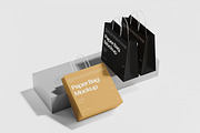 Paper Bag Mockup, a Packaging Mockup by Cutna Studio (Thumbnail 4 of 8)