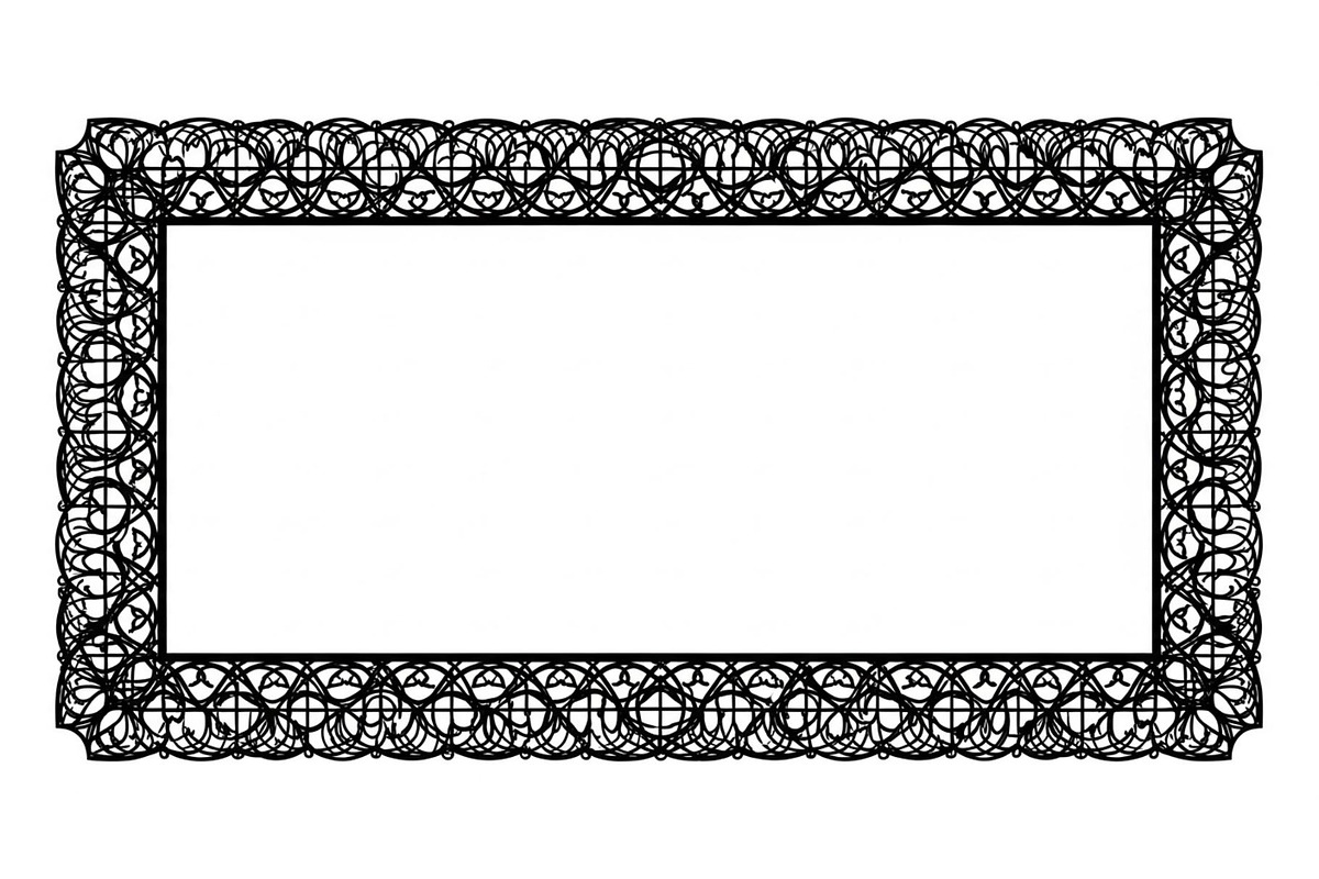 Decorative Rectangle Frame Bundle, an Illustration by Designs_River (Photo 16 of 31)