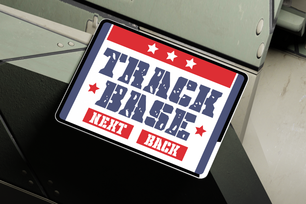 Drone Squad Stencil Font, a Font by PutraCetol Studio (Photo 2 of 5)