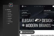 Forma - Design Agency Landing Page, a Landing Page Template by SLAB! Design (Thumbnail 2 of 4)