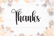 Thanks Giving | Script Font, a Handwritten Font by Scratchones (Thumbnail 9 of 9)