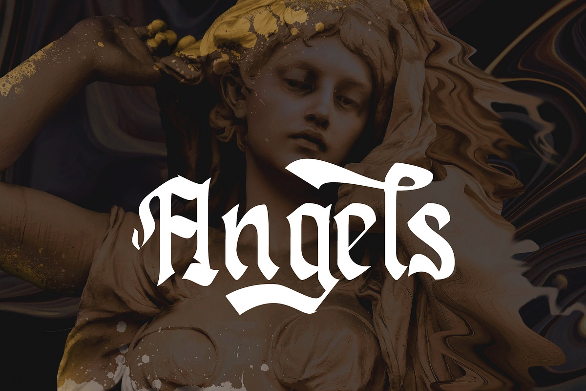 Callimathy - Gothic Blackletter, a Blackletter Font by Anomali Creatype (Photo 11 of 17)