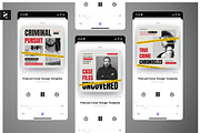 True Crime Podcast Cover, a Social Media Template by Neermana (Thumbnail 1 of 4)