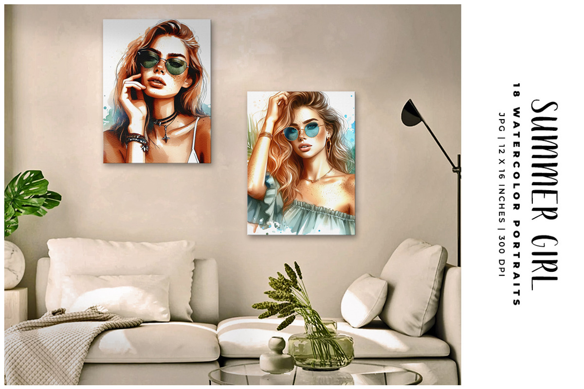 Summer Girl, a Person Illustration by Digital Art Creations (Photo 8 of 8)