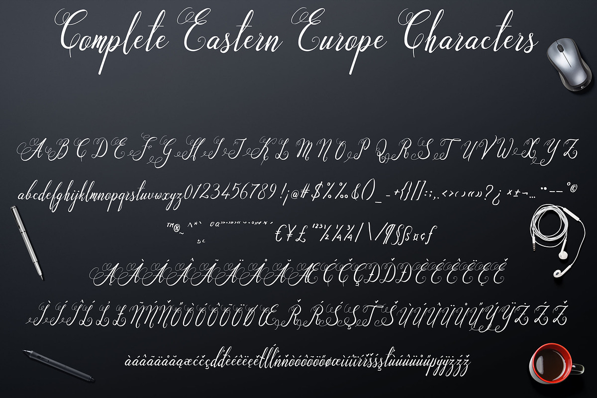 Santa Rose Script, a Script Font by Royaltype (Photo 9 of 10)