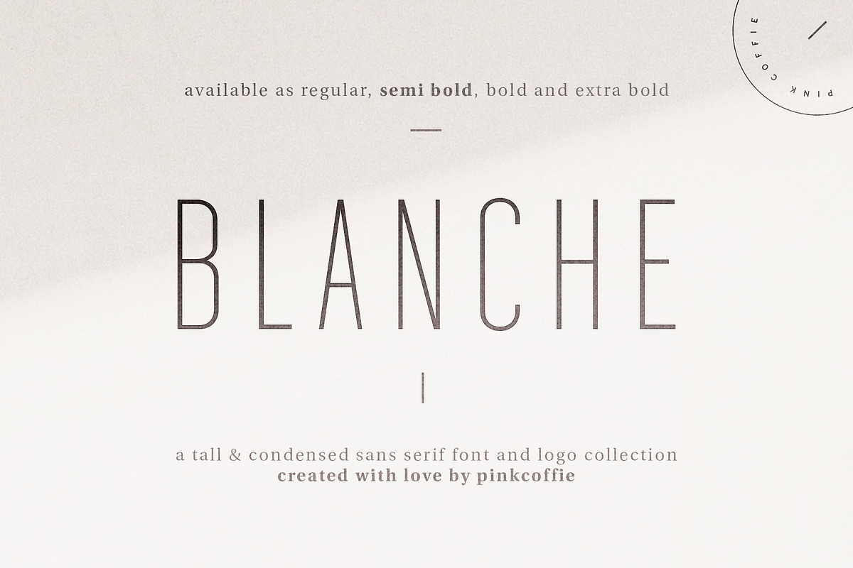 Blanche | Modern Sans Serif + Logos preview 5