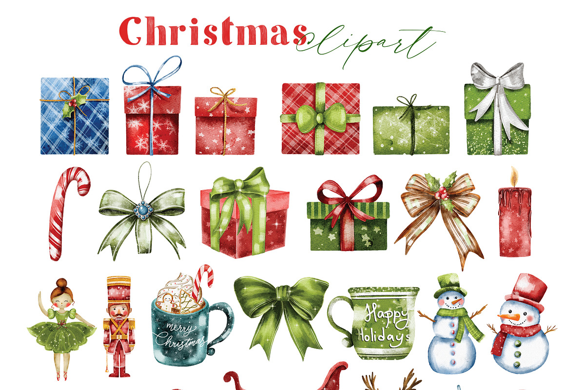Merry little Christmas illustration, a Seasonal Illustration by Yelloo Fish (Photo 3 of 19)