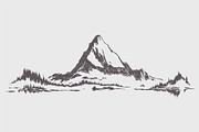High detail mountain landscapes, an Illustration by TheMountBirdStudio (Thumbnail 3 of 9)