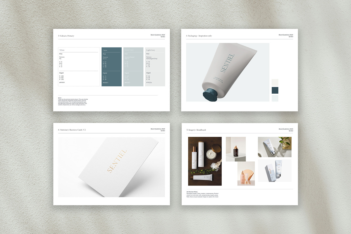 Sentiel Brand Proposal | Indesign CC, a Branding & Logo Template by Mindful Mapbooks Co. (Photo 4 of 11)