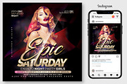 100 Night Club Party Flyers Bundle, a Flyer Template by graphicforest (Thumbnail 64 of 72)
