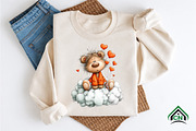 Whimsical Mothers Day Bear Clipart, an Illustration by Craft Nest (Thumbnail 9 of 12)