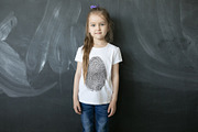 100 Kid's T-Shirt Mock-Up 2018 #22, a Shirt Mockup by Freeman Studio (Thumbnail 51 of 107)