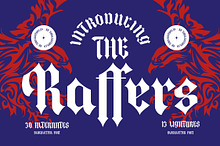 The Raffers Blackletter Font