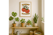 Harvest Happiness Wall Art Tomato, a Background Graphic by LaseredNinja (Thumbnail 6 of 7)