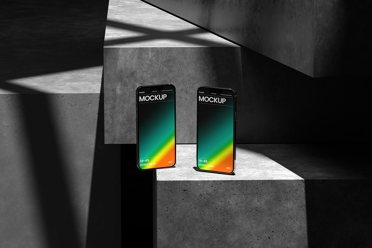 10 PSD Concret Iphone Mockup, an iPhone Mockup by East Gallery (Photo 5 of 10)
