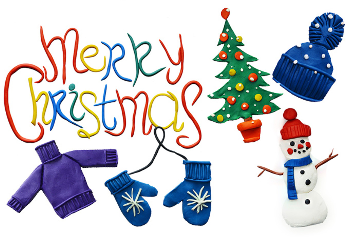 Plasticine Christmas set, a Household Mockup by art_mouse (Photo 5 of 10)