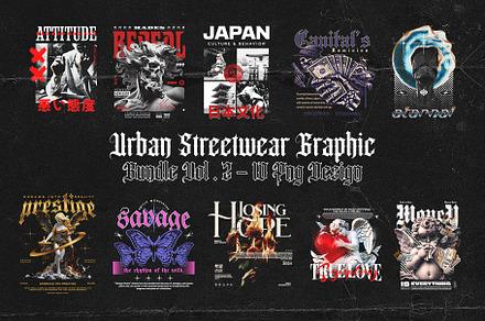 Urban Streetwear Bundle Vol. 2, an Object Graphic by Cmd Project