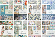 500+ Seamless Patterns Bundle, a Pattern Graphic by Olya Creative (Thumbnail 2 of 31)