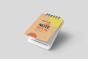 Top Bound Kraft Notepad Mockups, a Product Mockup by GfxFoundry (Thumbnail 1 of 6)