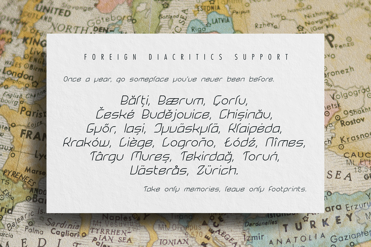 Magnetica Font - Modern Sans Serif, a Sans Serif Font by ARTE MIGUEL (Photo 5 of 6)