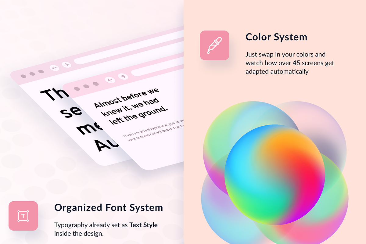 Cycle Flow App UI Kit, an UI Kit Template by theBrandLab.io (Photo 5 of 7)