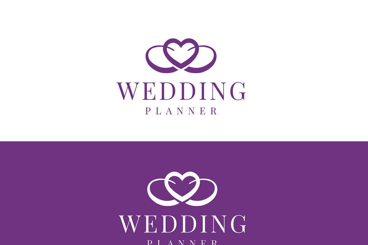 Wedding Planner Logo Design Template, a Branding & Logo Template by HueNestify (Photo 2 of 3)