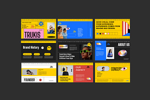 Truckish Brand Retro Google Slides