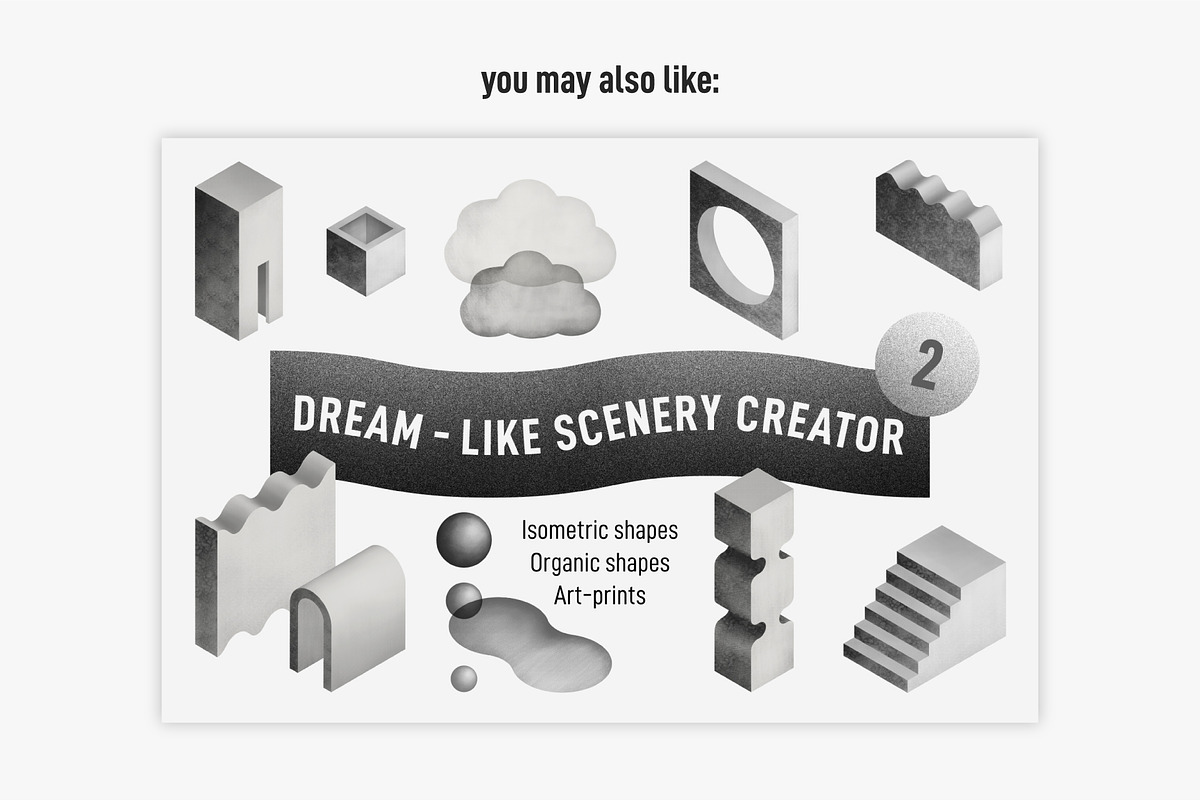 Dream-Like Scenery Creator / 01, an Object Graphic by Paulina Sara Design (Photo 19 of 19)