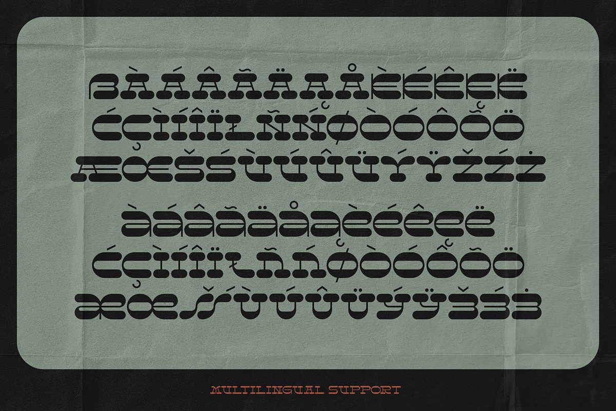 Resistor Slab Font, a Slab Serif Font by Gleb Guralnyk (Photo 7 of 7)
