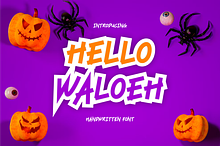 Hello Waloeh font