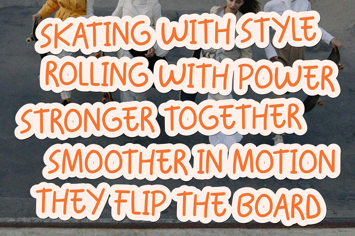CS Bastrop – Cute Handwritten Font, a Handwritten Font by Craft Supply Co. (Photo 7 of 8)