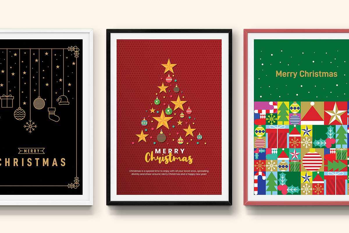 Christmas Greeting Card, a Social Media Template by muhisya (Photo 3 of 8)
